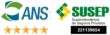 Registrado na ANS e na SUSEP (registro 221139654), avaliação 5 estrelas